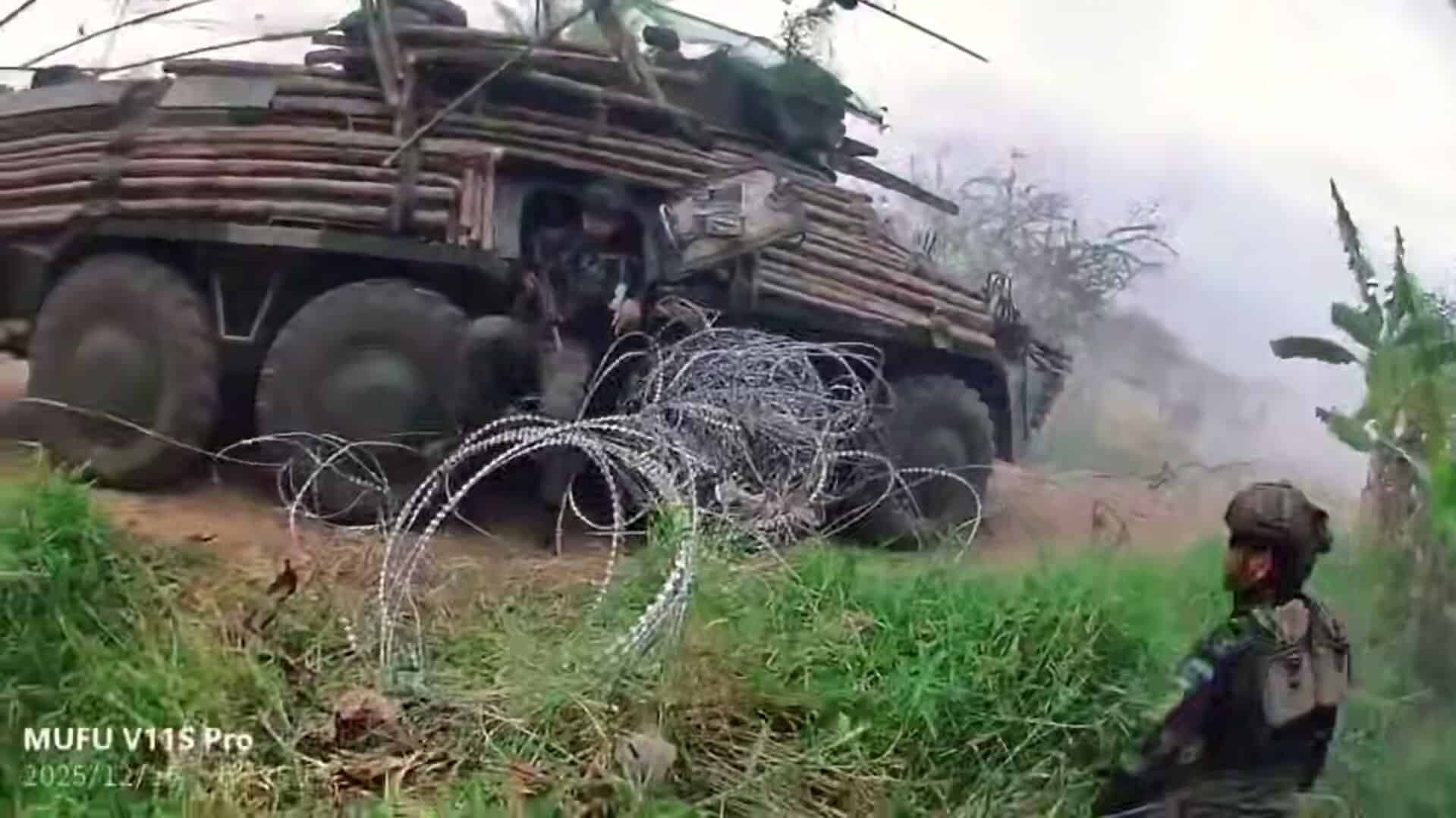 Український бронетранспортер БТР‑3Е1 армії Таїланду. 2025 рік. Джерело: BTVT.INFO