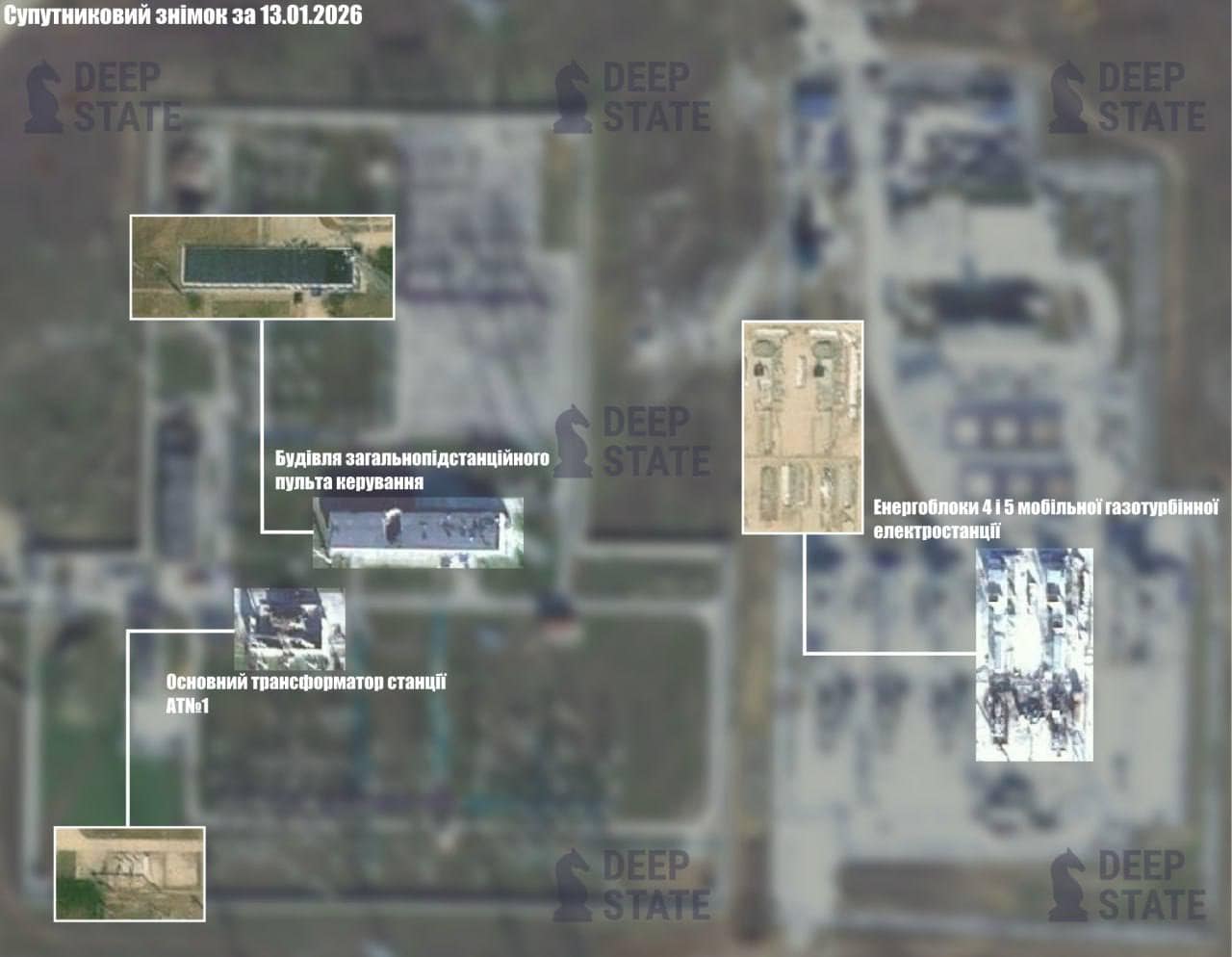 330 kV Zakhidnokrymsk substation. Photo credits: DeepState