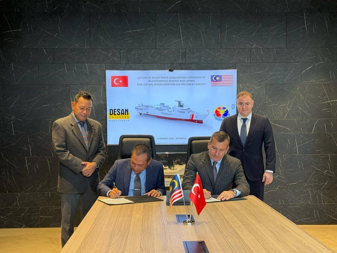 Підписання договору щодо MPMS для Малайзії. Джерело: 
Turkish Century