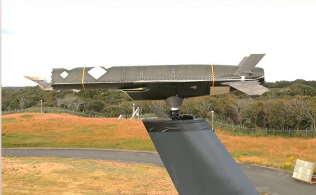 Прототип крилатої ракети для оборони островів від компанії Kawasaki. Фото: Kawasaki.