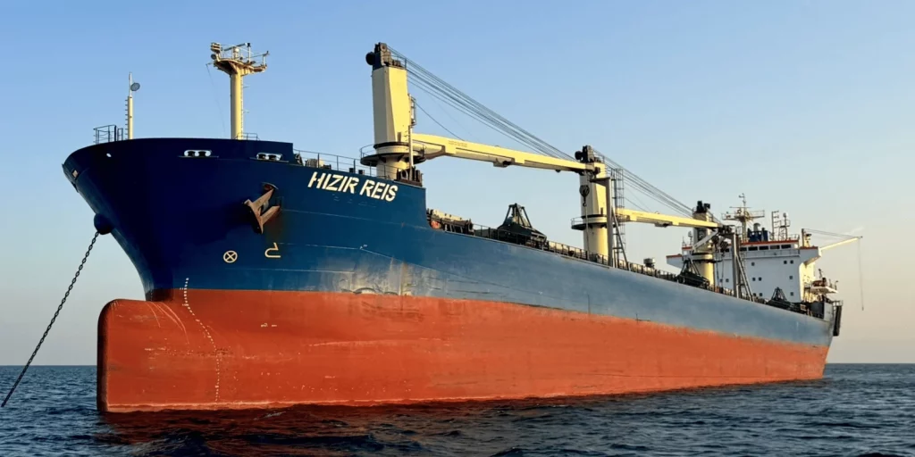 Ймовірно заарештований балкер HIZIR REIS. Фото Emiroglu Shipping.