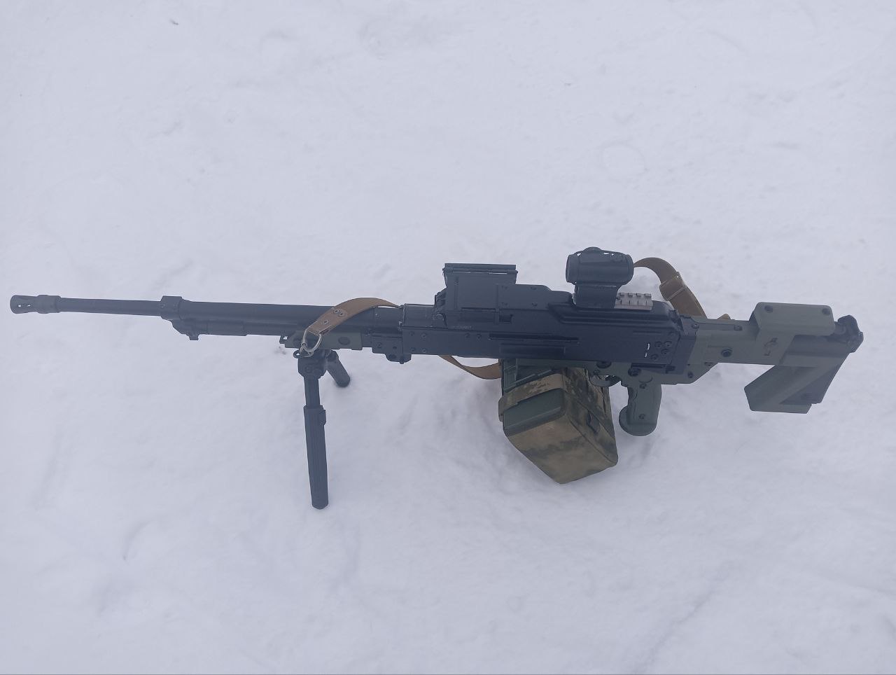 В РФ розробили заводський комплект конвертації танкового кулемета ПКТ у піхотну версію