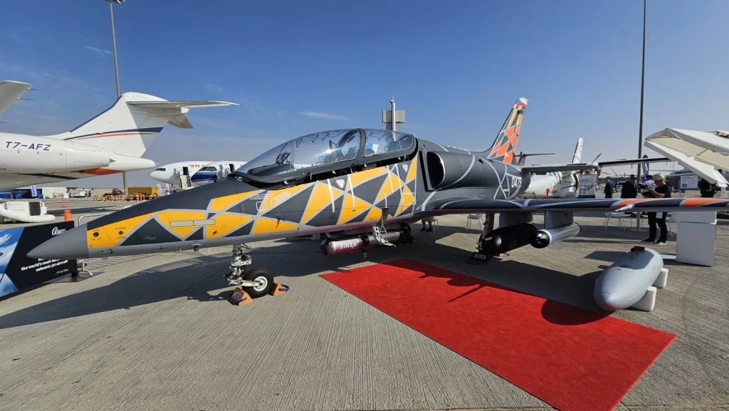 L-39 Skyfox у антидроновій конфігурації. Фото Militaer Aktuell