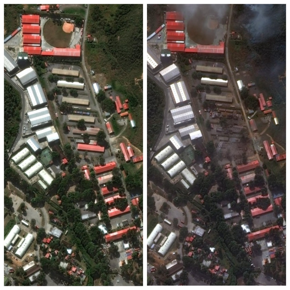 Aftermath of U.S. Airstrikes on Caracas: Satellite Images Emerge