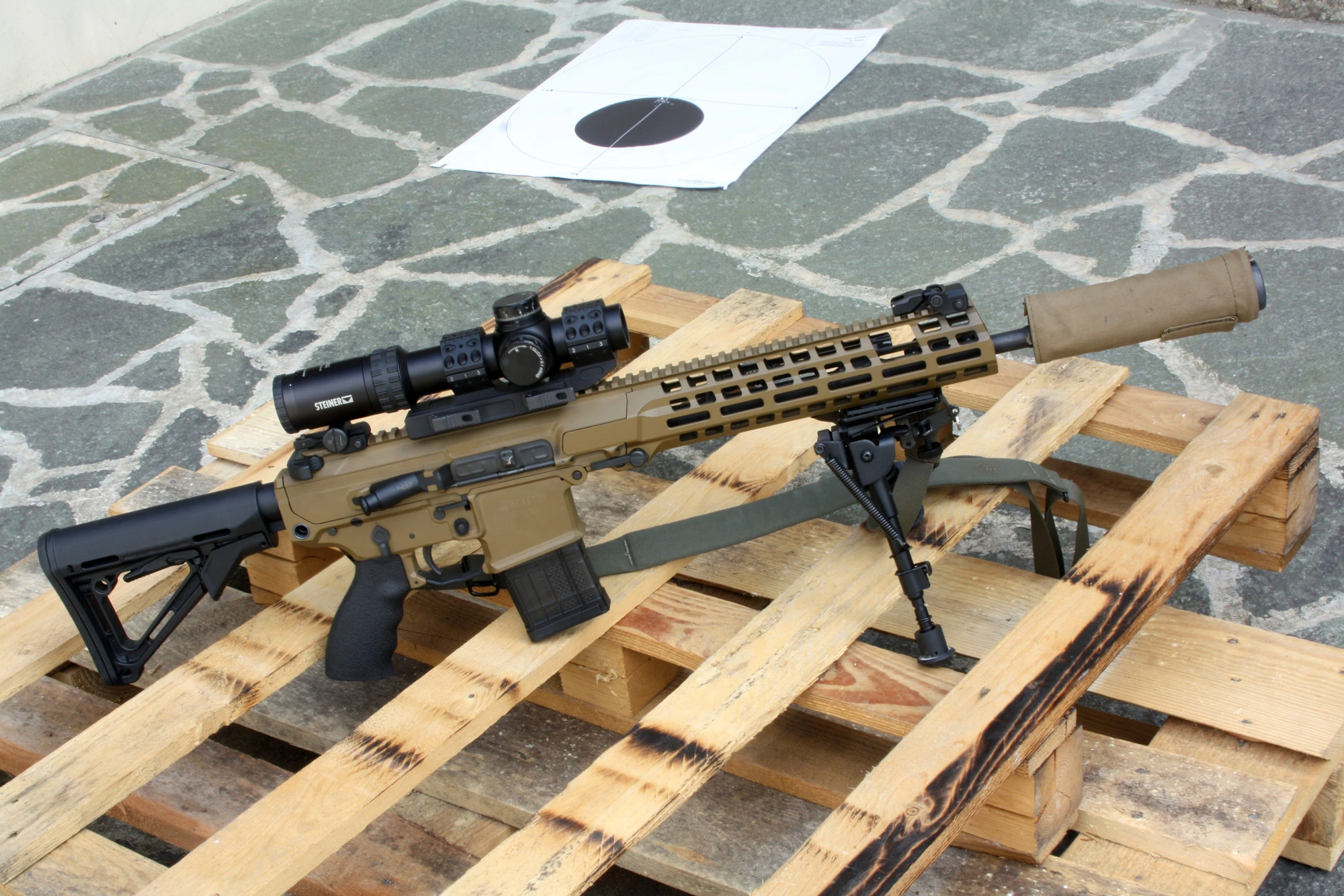 The new Beretta NARP assault rifle of the Italian Army. Photo credits: Armi e Tiro