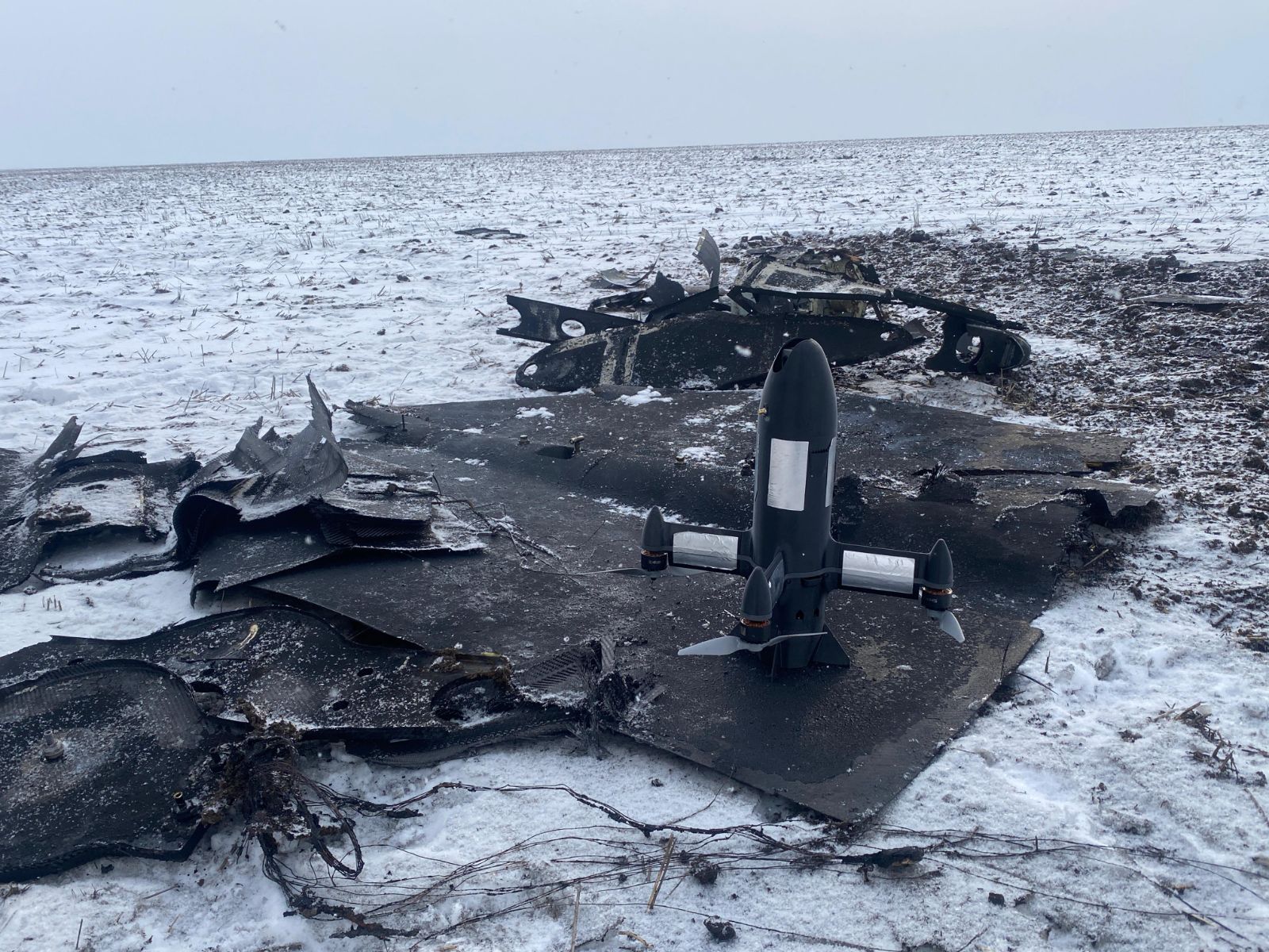 На один “шахед” — два перехоплювачі: P1-SUN ліквідував ціль, інший зняв все на відео