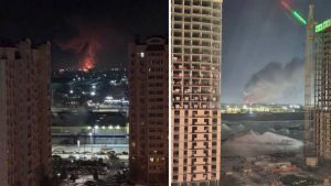 Factory in Rostov-on-Don Catches Fire Following Airstrike