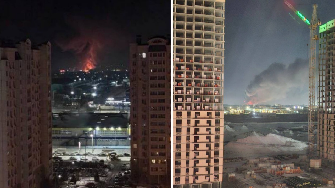 Factory in Rostov-on-Don Catches Fire Following Airstrike