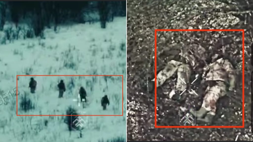 Знищена російська піхота на Харківщині. Січень 2026. Джерело: бригада «Хартія»