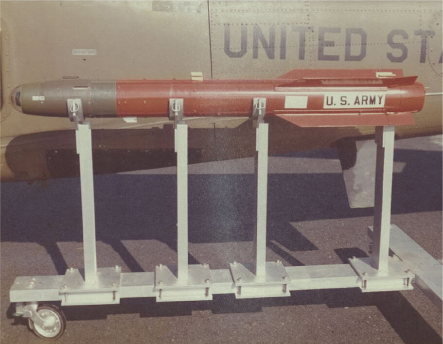 Прототип ракети AGM-114A. Фото Tactical standoff the origins, development, and evolution of the Hellfire Missile