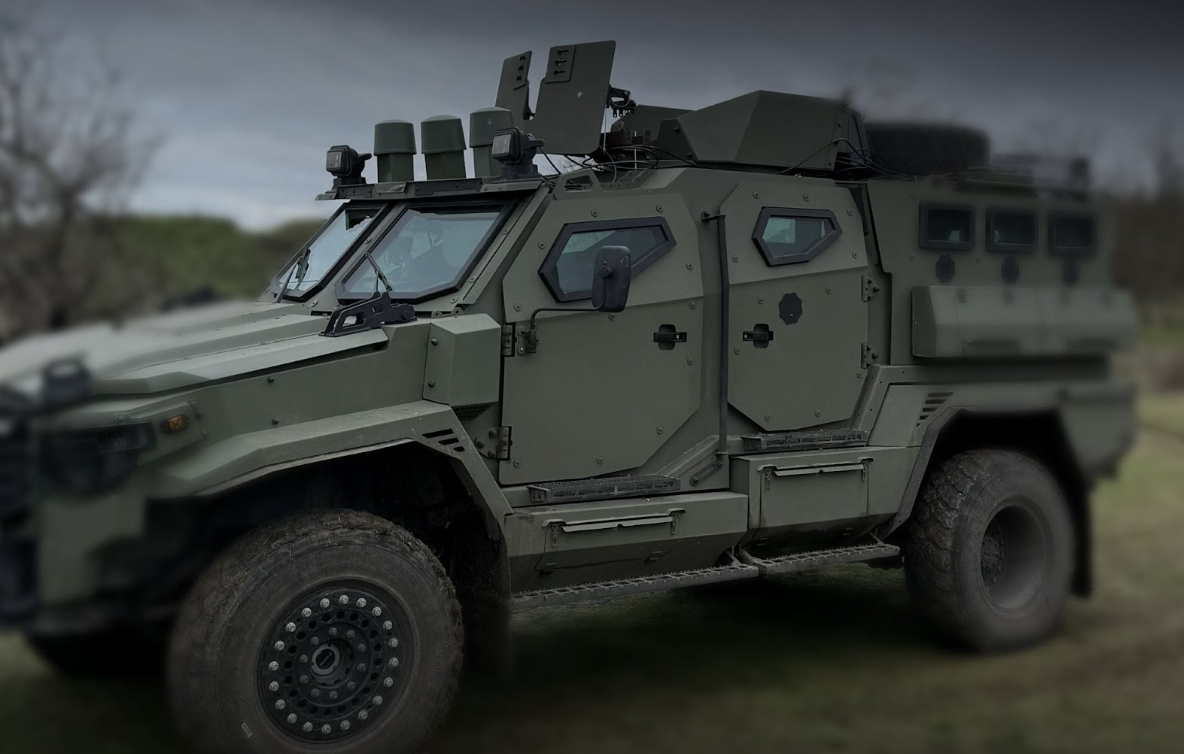 РЕБ “Квазар 3М” на бронетехніці. Джерело: TAF Industries