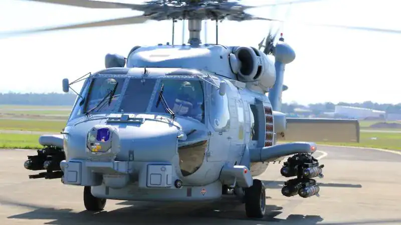 Ракети AGM-114N Hellfire на гелікоптері MH-60R Seahawk ‘Romeo’. Фото Королівський флот Австралії