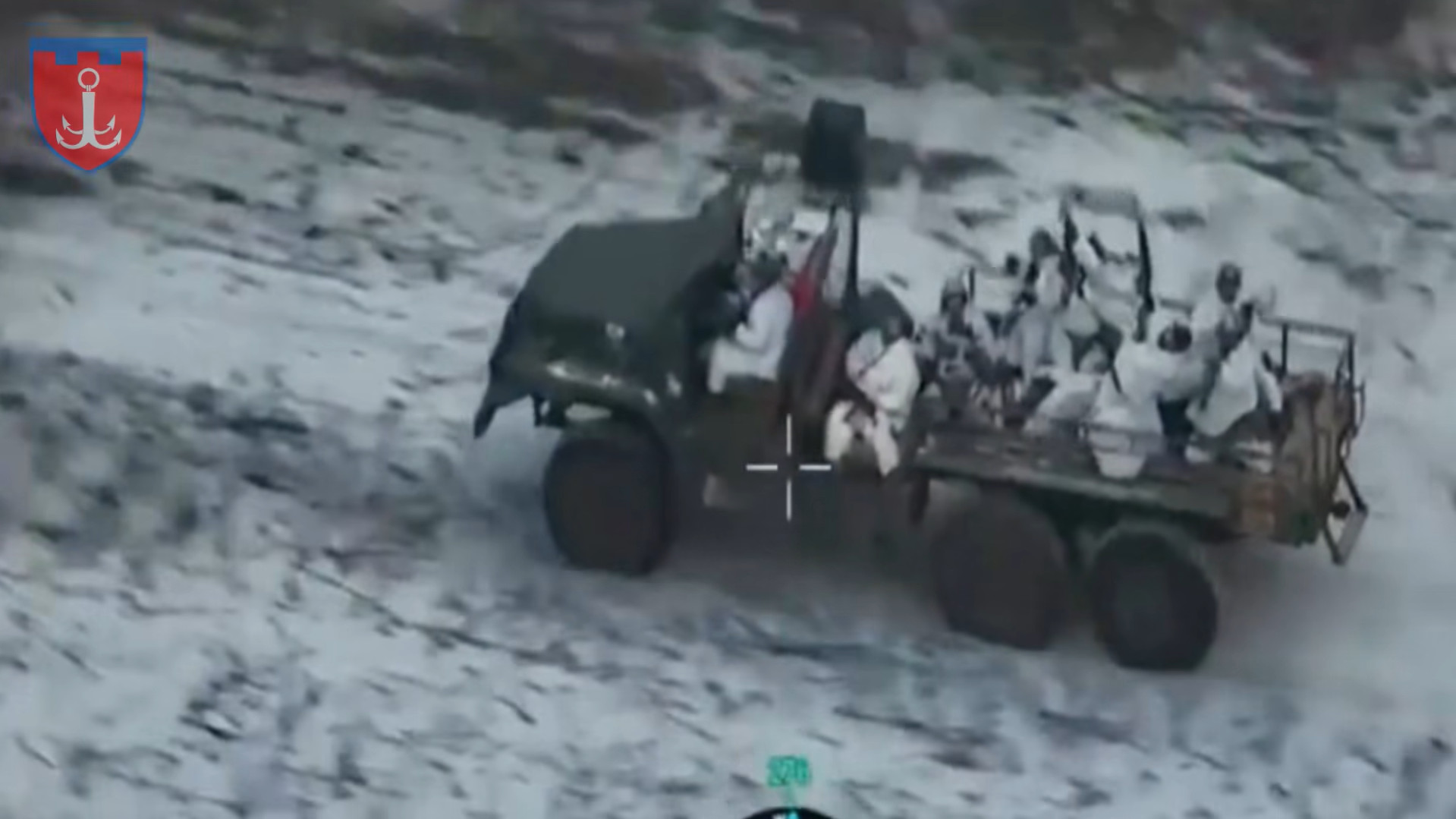 Russians Send Infantry-Filled Ural Truck into Assault Near Dobropillia