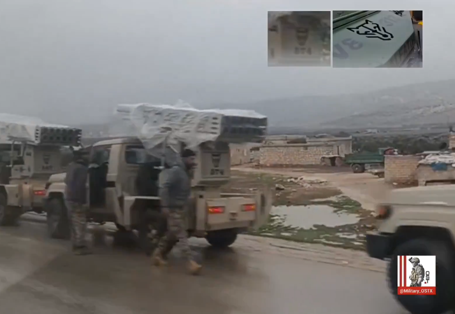 Syrian Army Fields New Serial Grad MLRS Mounted on Toyota Vehicles