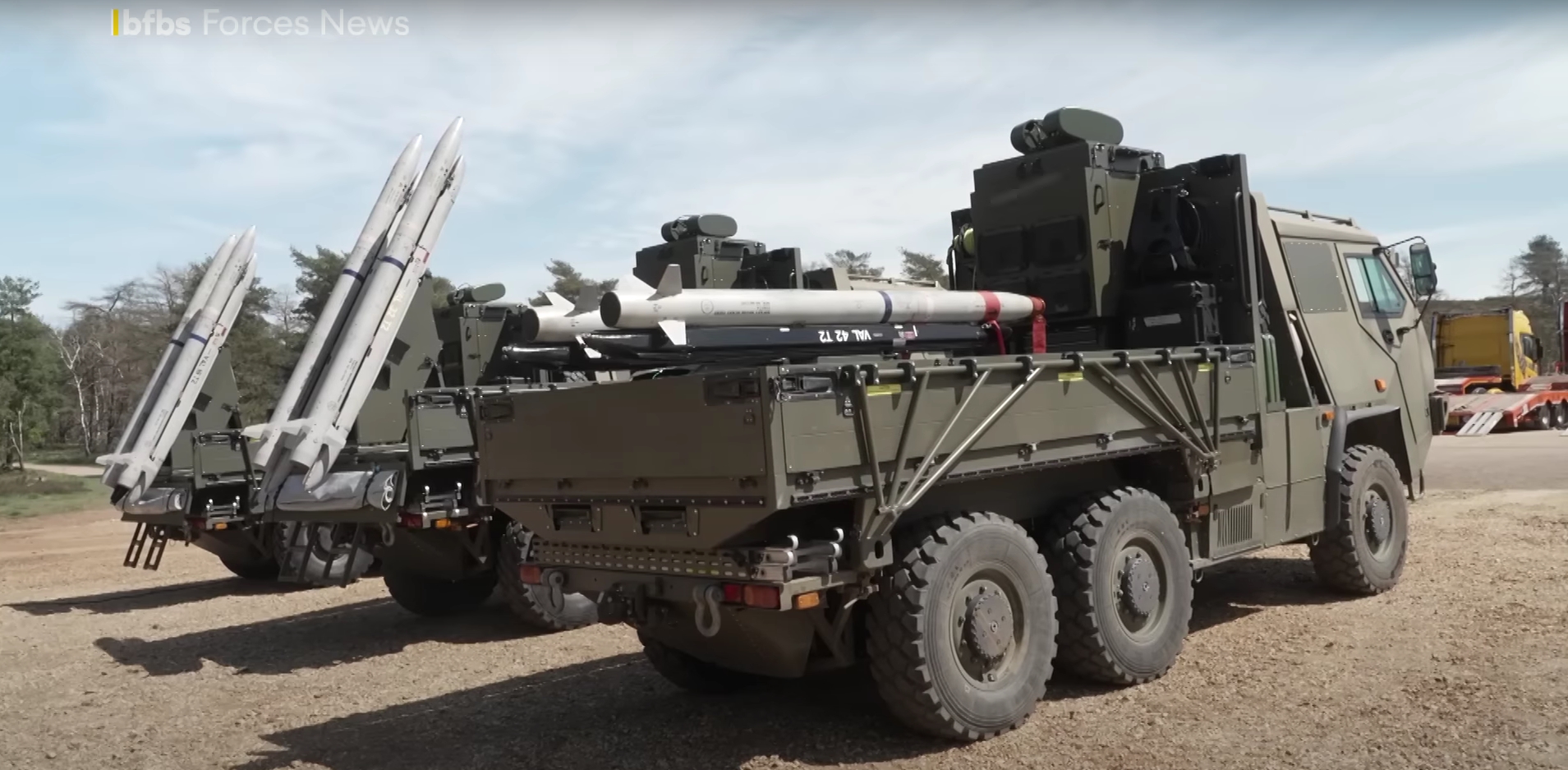 Raven air defense systems. Photo credits: BFBS Forces News