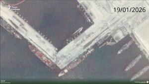 Satellite Imagery: Damaged by Ukrainian Strike, Kilo-Class Submarine Not Moved in Over a Month