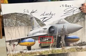 Ukrainian Mirage 2000s Armed with MICA Medium-Range Missiles