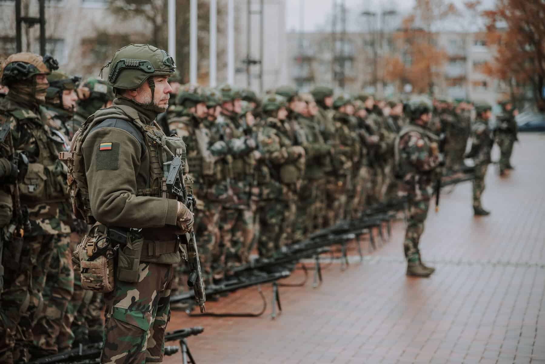 The Lithuanian Riflemen's Union (Lietuvos šaulių sąjunga). Photo from the organization's press service