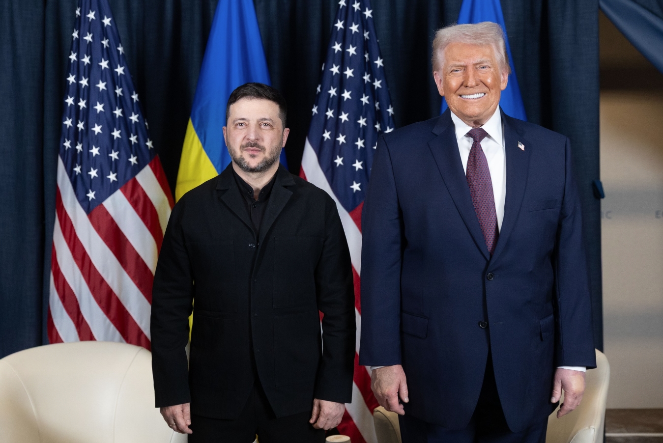 Зустріч Зеленського та Трампа у Давосі. 22.01.2026. Джерело: Офіс Президента