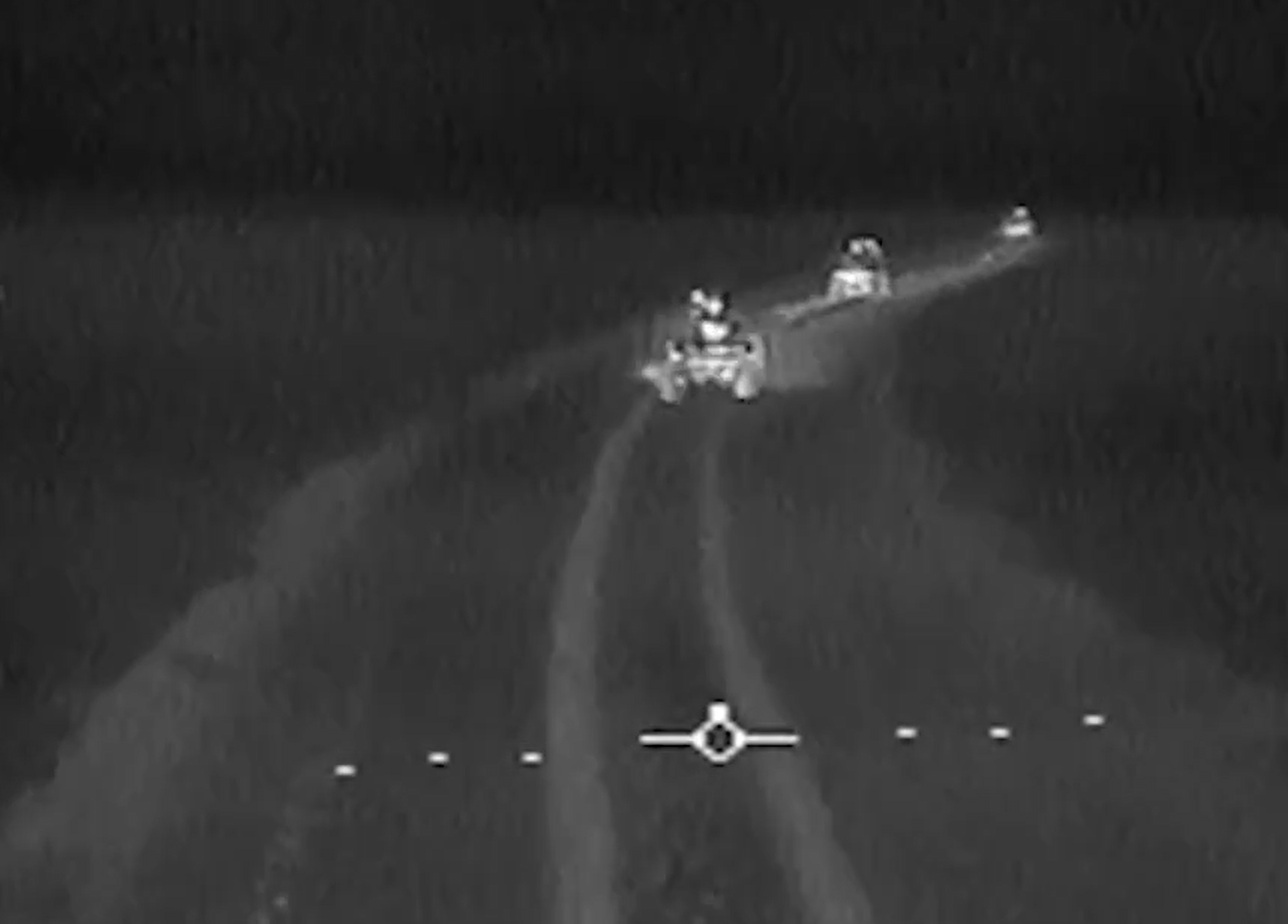 Спроба прориву піхоти РФ на квадрациклах під Новопавлівкою. Джерело: відео 42 ОМБр