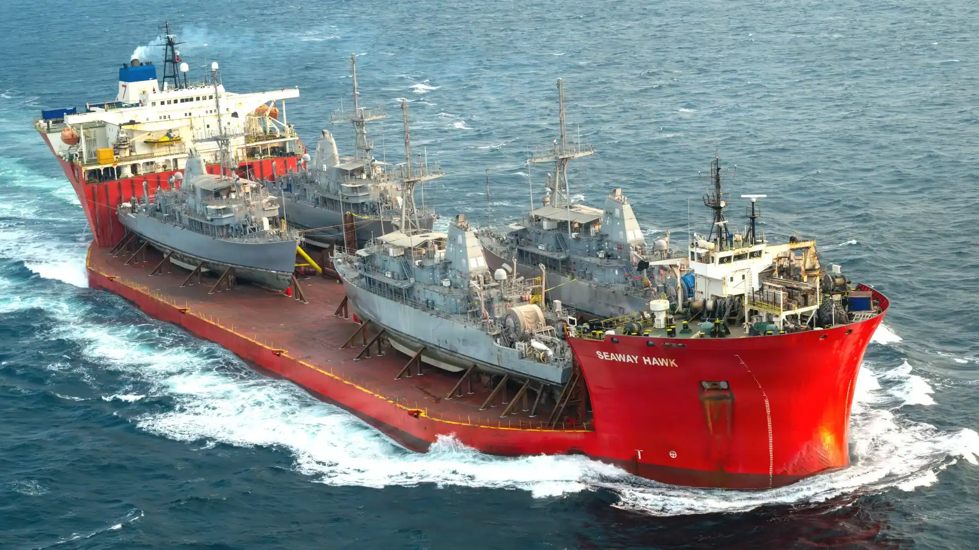 Останні чотири протимінні кораблі ВМФ США класу Avenger залишили Бахрейн для подальшої утилізації