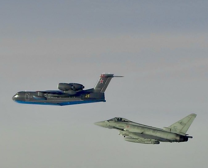 Італійський винищувач перехопив російський реактивний літак-амфібію Бе-200ПС — для чого він призначений?