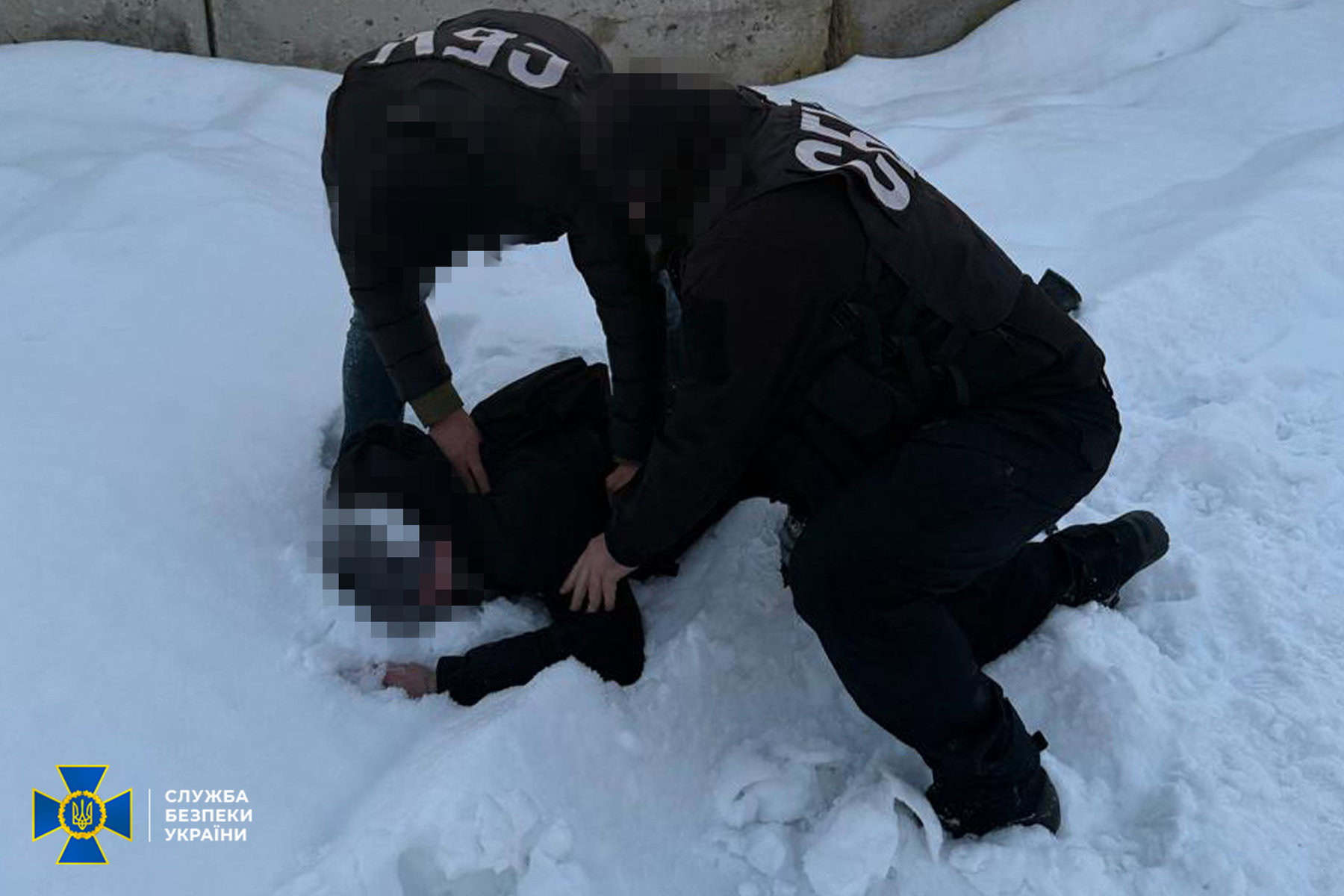 Затриманий за підозрою у роботі на російську розвідку. Україна, січень 2026. Фото: СБУ