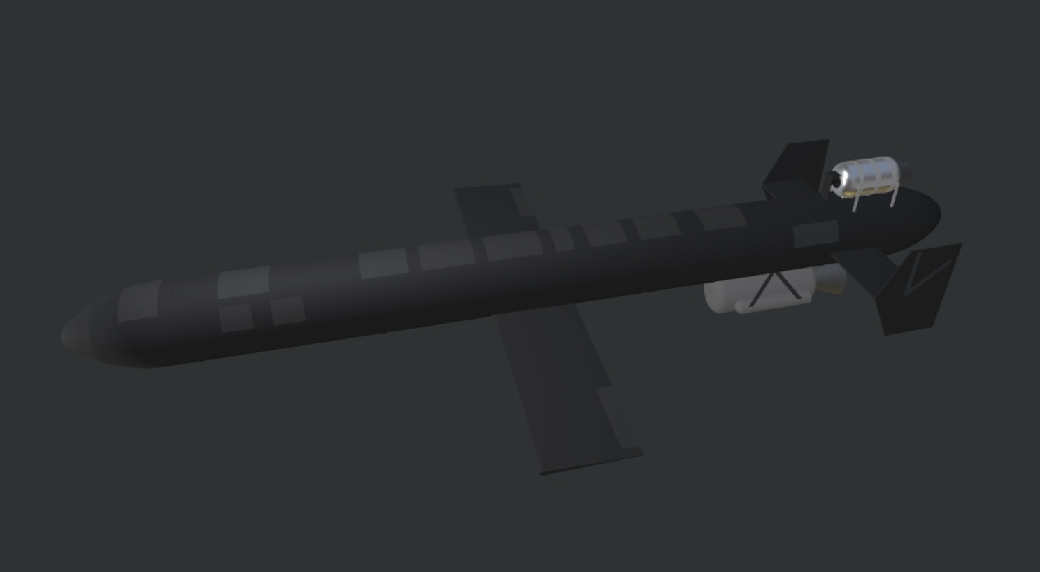 Illustration of the Geran-5 drone