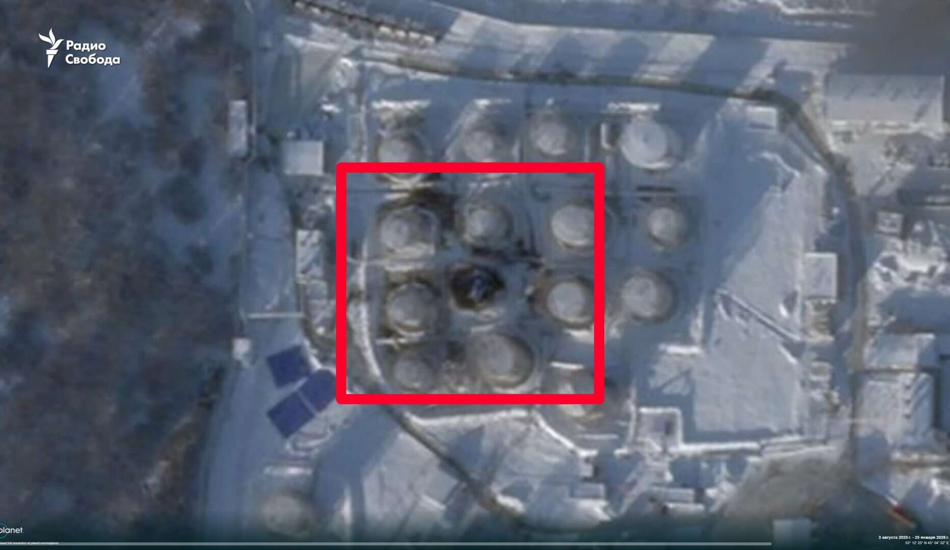 Удар дронів 23 січня знищив паливний резервуар на нафтобазі в Пензі