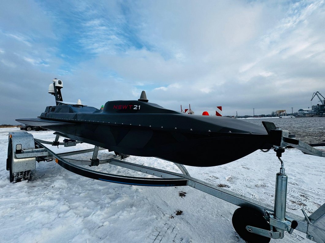 Latvian FOG Surface Drone to Be Donated to Ukrainian Troops