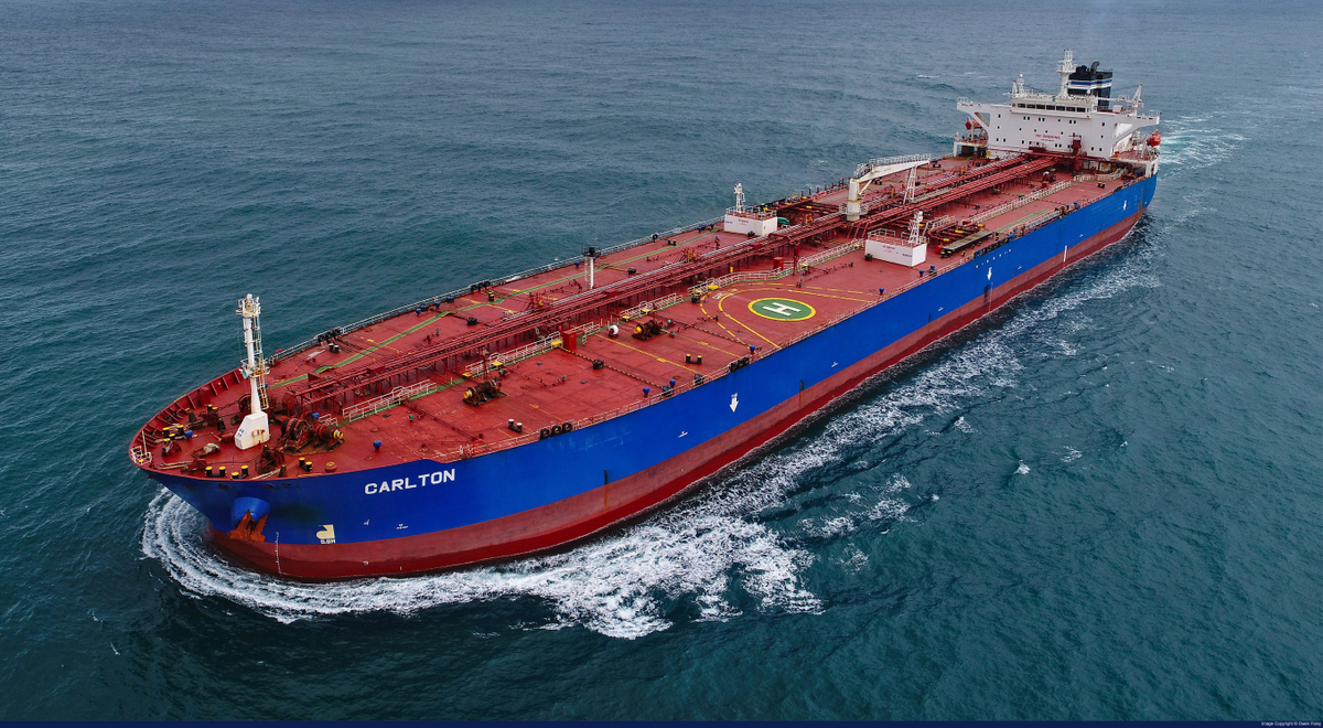 Нафтовий танкер GRINCH. Джерело: War & Sanctions