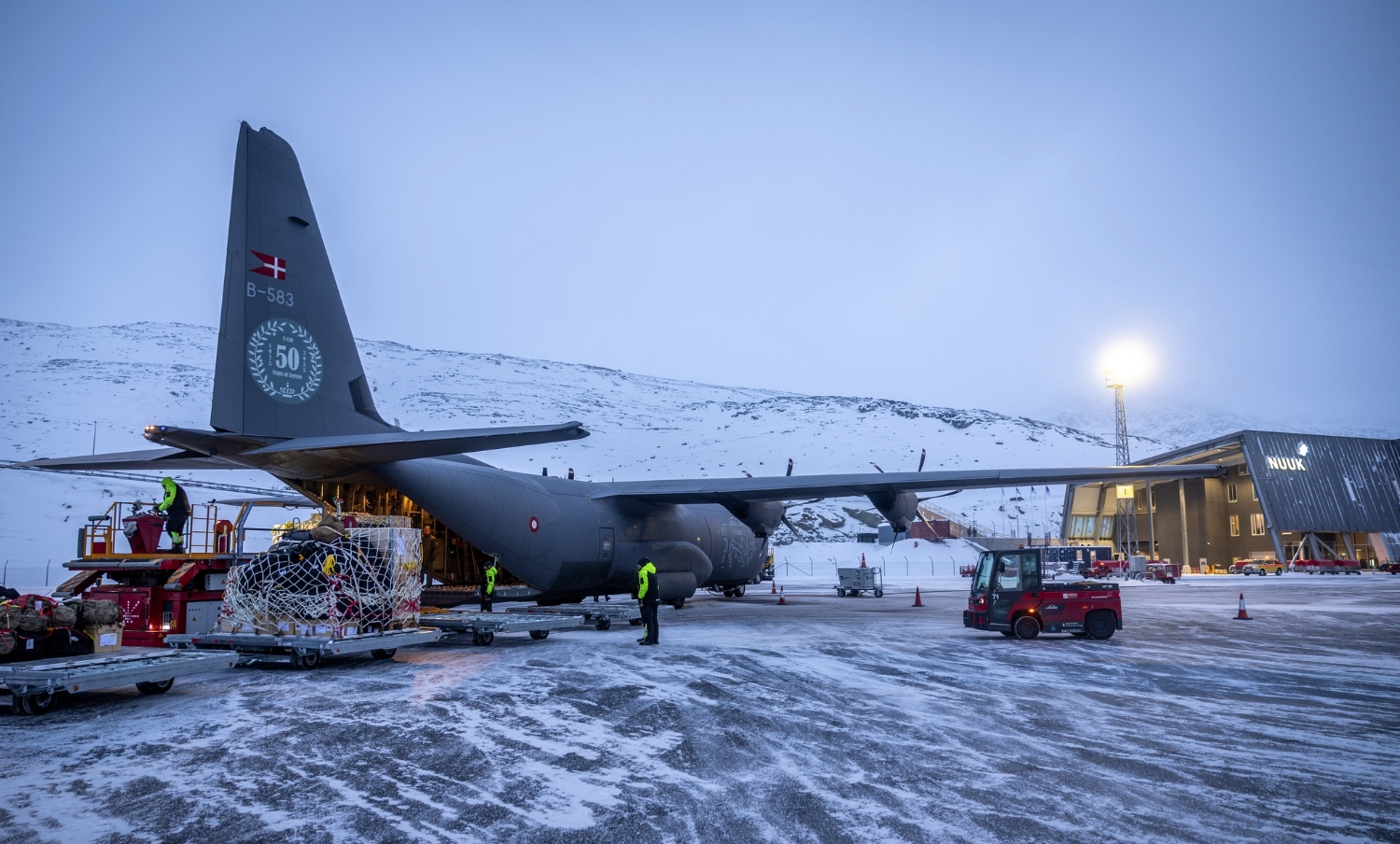 Військові Данії у Гренландії. Січень 2026. Джерело: Forsvaret
