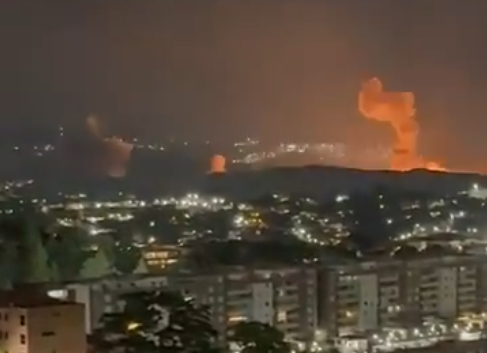 У столиці Венесуели пролунали вибухи, а в небі помітили гелікоптери Chinook та Black Hawk