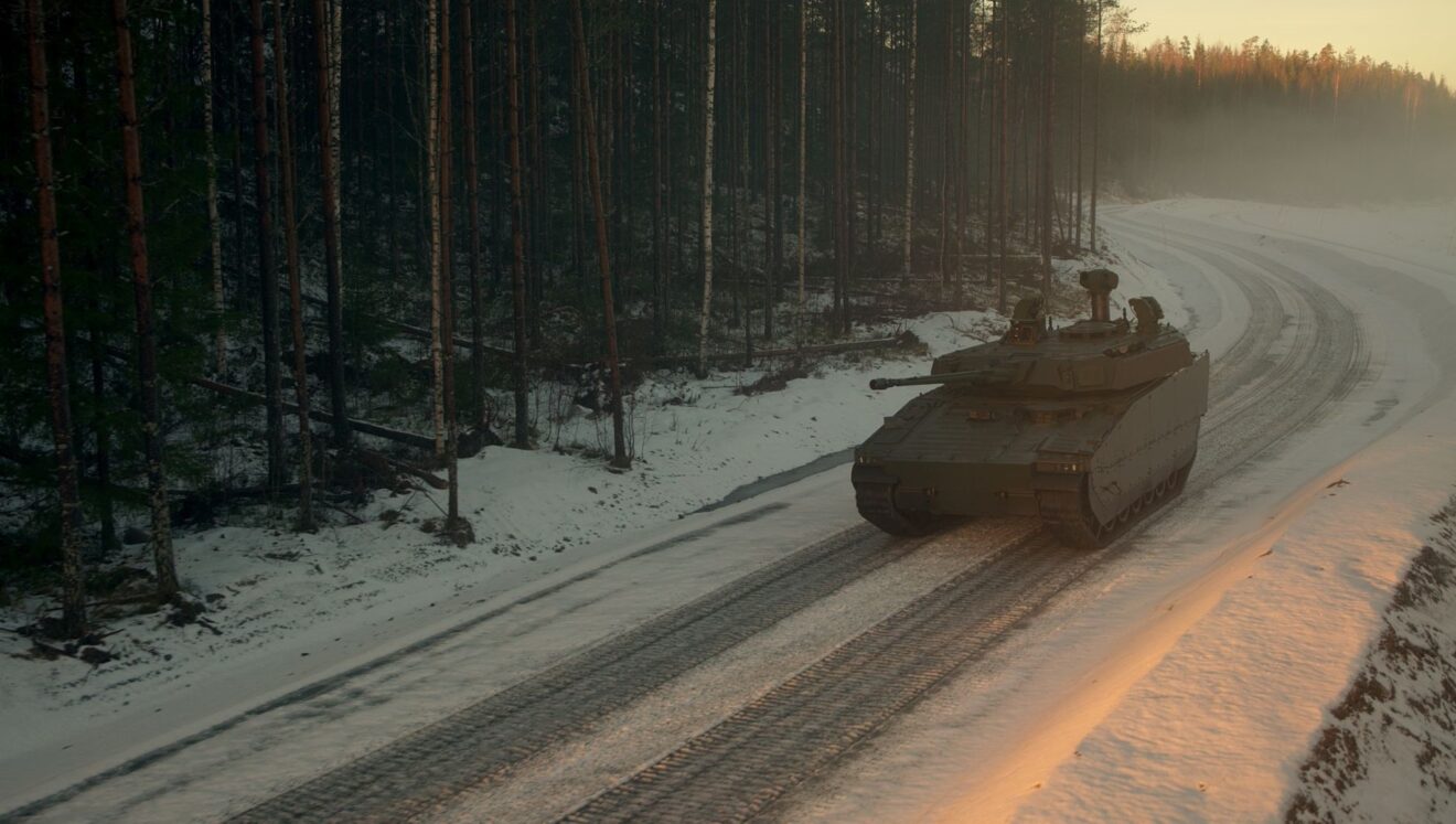 First Slovak CV90 MkIV IFVs Begin Testing in Sweden