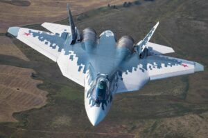 Russian Su-57 fighter jet. Photo credits: Russian Ministry of Defense