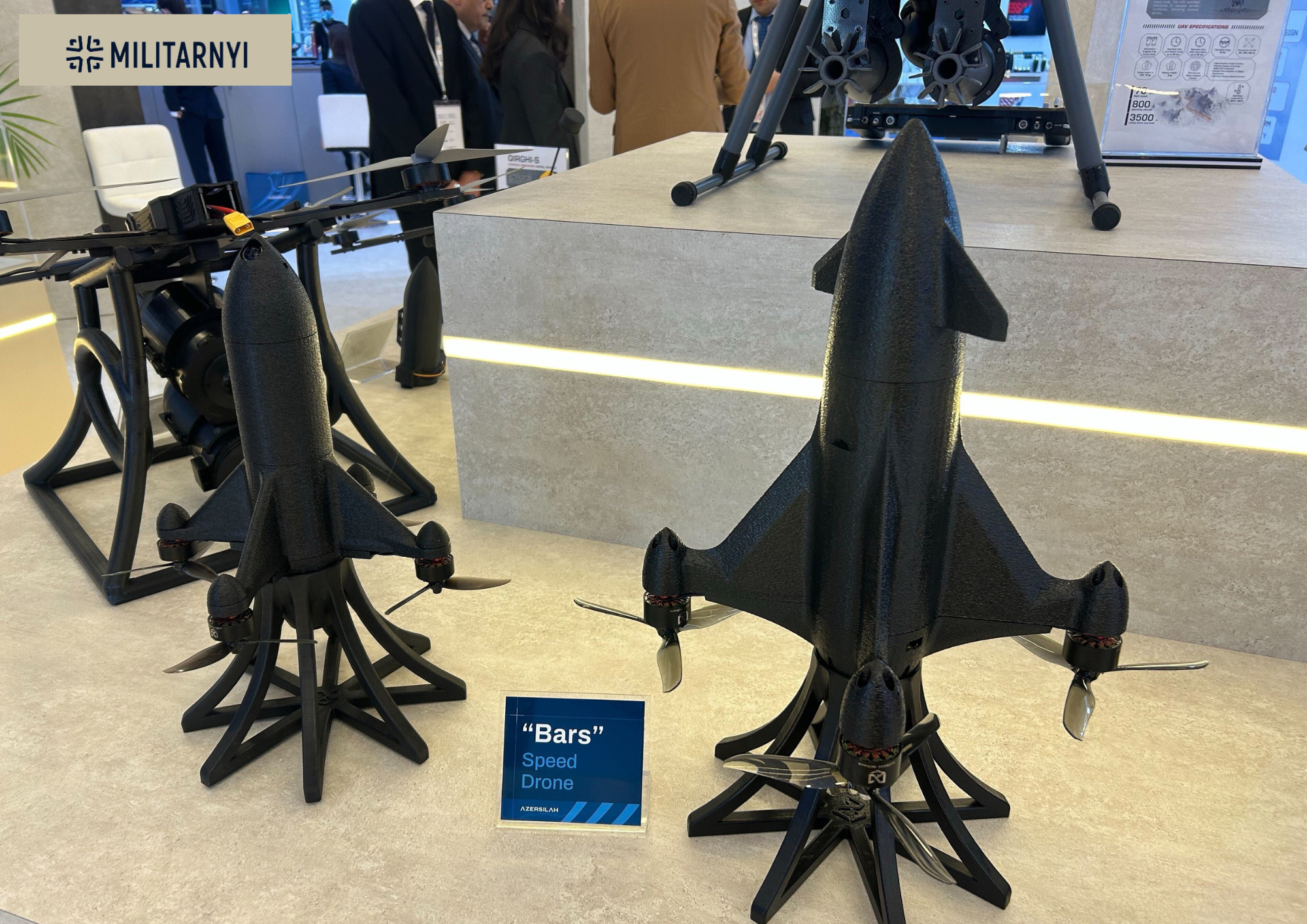 Азербайджанькі дрони показали на World Defense Show — на що вони здатні?