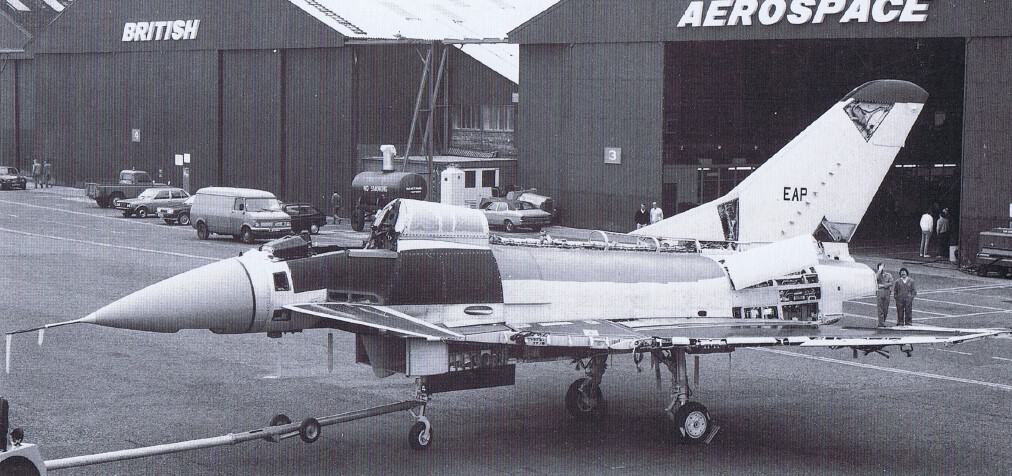 Прототип-демонстратор технологій British Aerospace EAP (Experimental Aircraft Programme), що став основою для розробки Eurofighter Typhoon. Фото: BAE Systems.