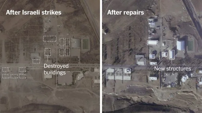 Іран швидко відновлює ракетні майданчики та ядерні об’єкти