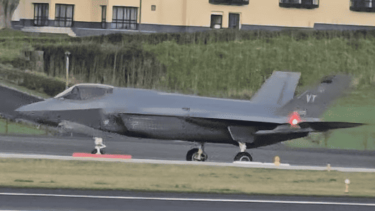 F-35 fighter jet of the 134th Fighter Squadron of the Vermont Air National Guard. Photo credits: OSINTtechnical