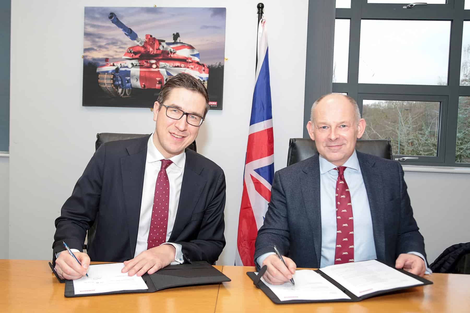 Підписання угоди представниками Frankenburg Technologies та BAE Systems. 25 лютого 2026 року. Фото: BAE Systems