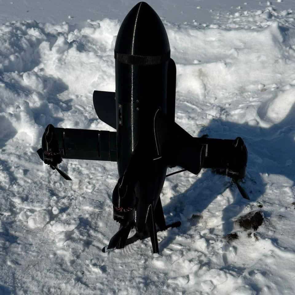 Baton interceptor drone. Photo credits: Viktor Yevpak