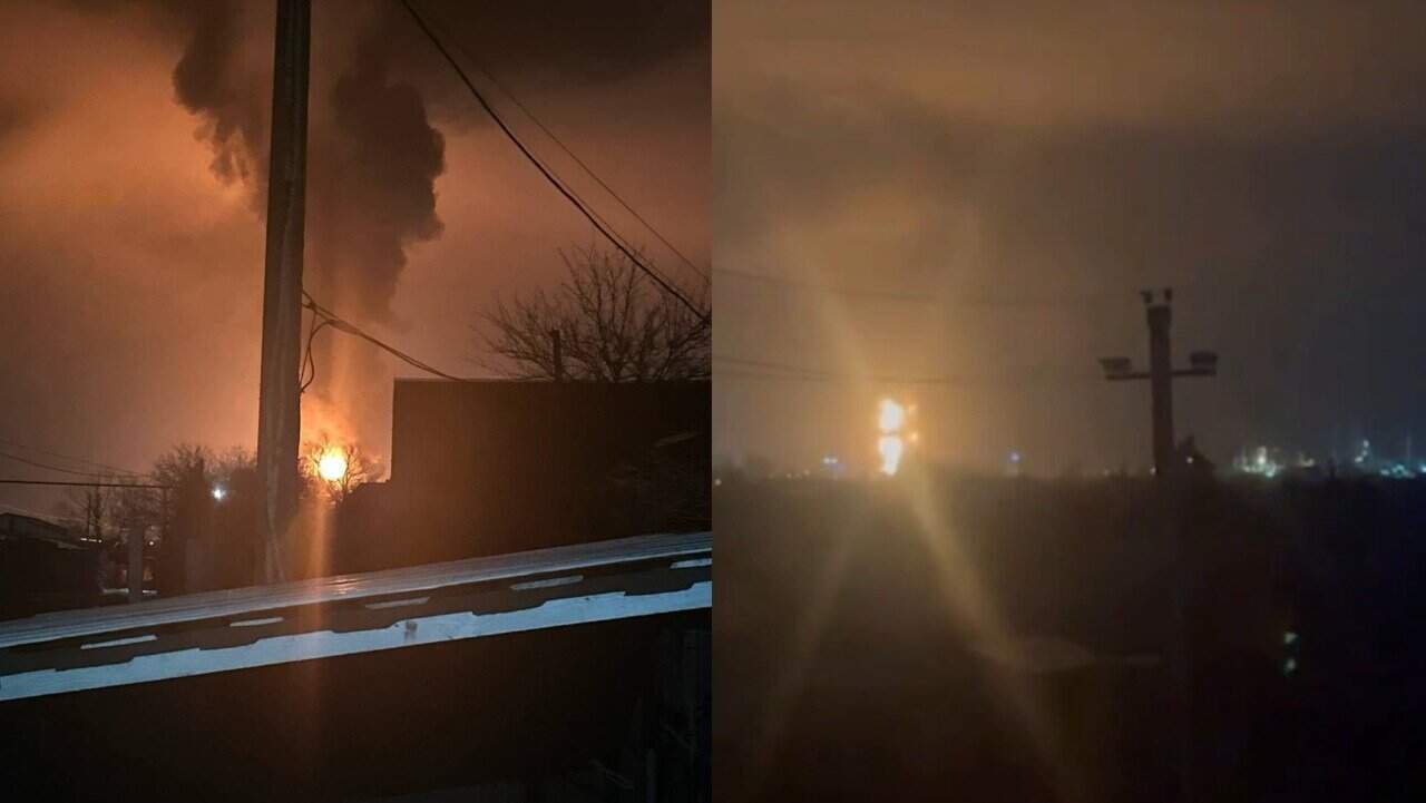 Drones Strike Ilsky Oil Refinery in Russia’s Krasnodar Krai