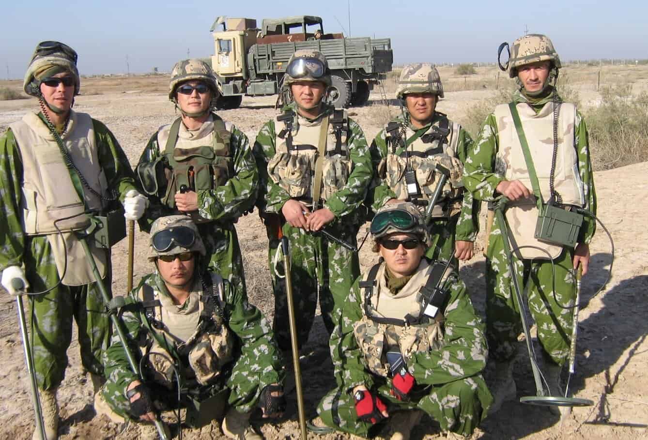 Казахські миротворці-сапери в Іраку