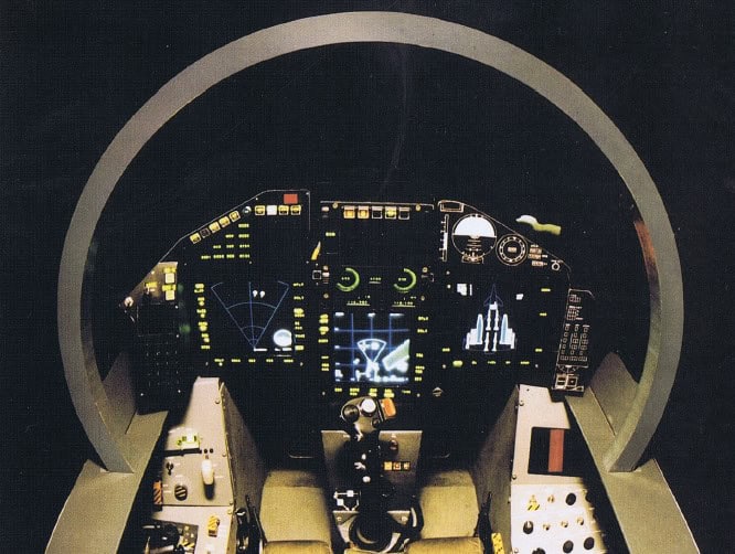 Інтерфейс кабіни пілота винищувача Eurofighter Typhoon. Фото: BAE Systems / Leonardo.