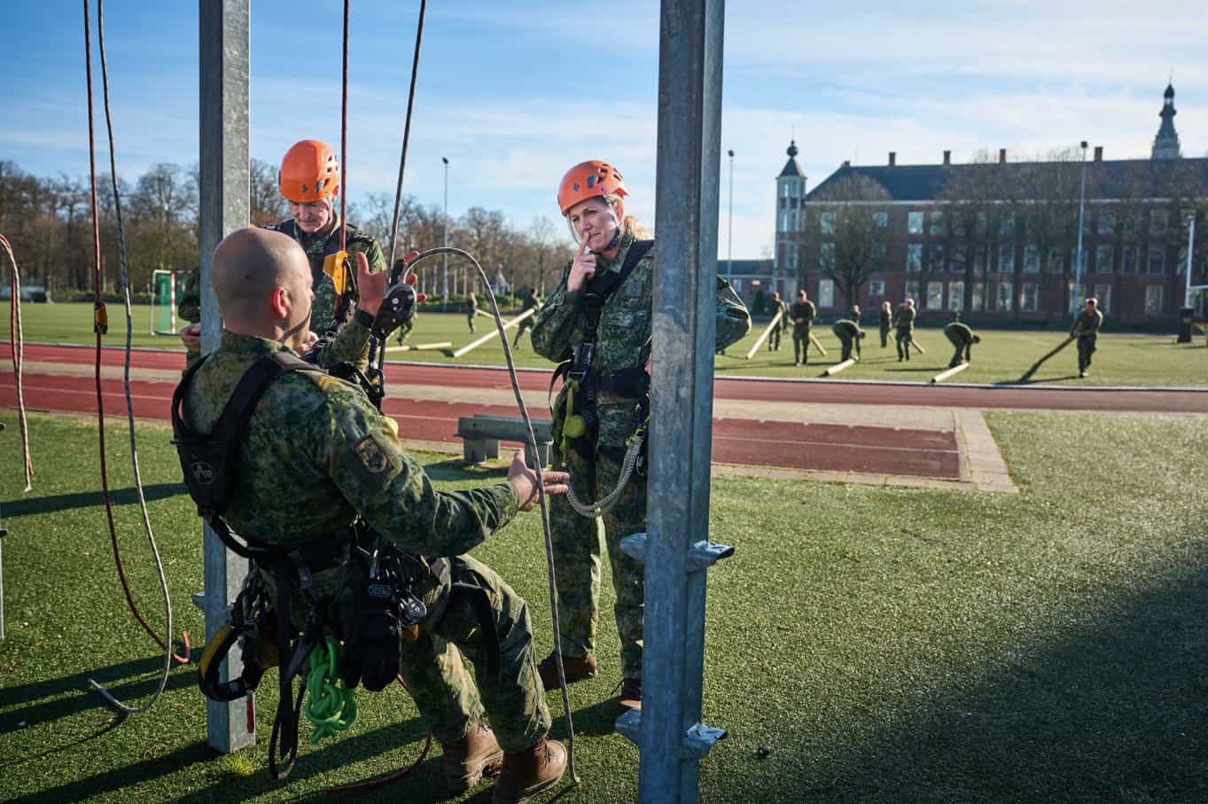 Queen Máxima of the Netherlands during training. February 2026. Photo credits: koninklijkhuis.nl