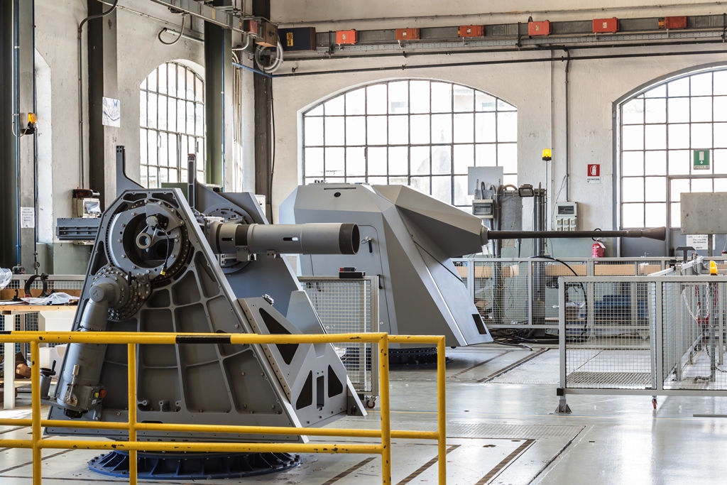 Leonardo Offers Its Naval Guns as Air Defense to Counter Drones