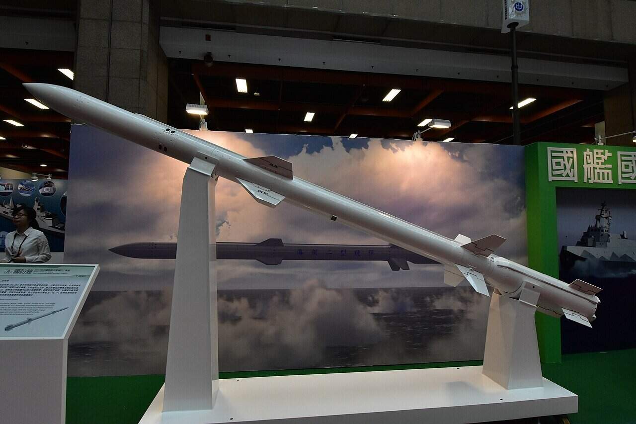 Model of the TC-2N surface-to-air missile