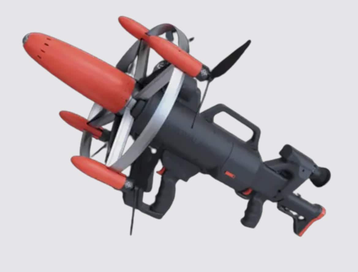 Russian Molot drone interceptor from Nova Labs