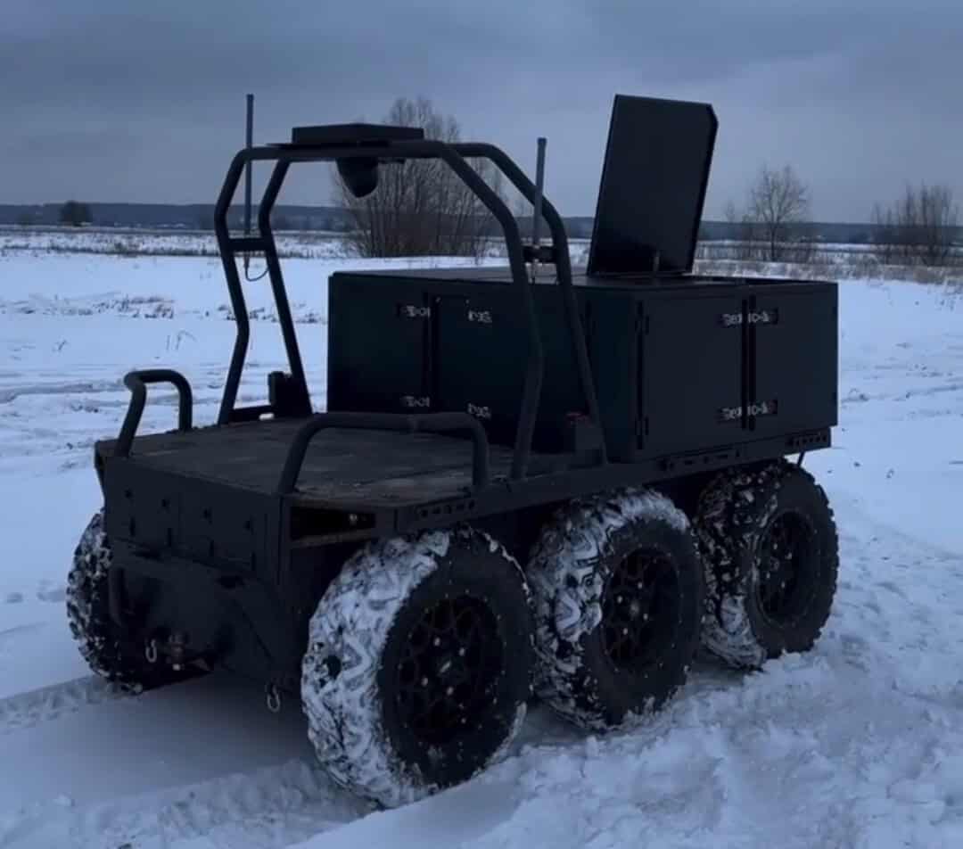 НРК Ratel H як платформа для FPV-дронів. Лютий 2025. Джерело: Ratel Robotics