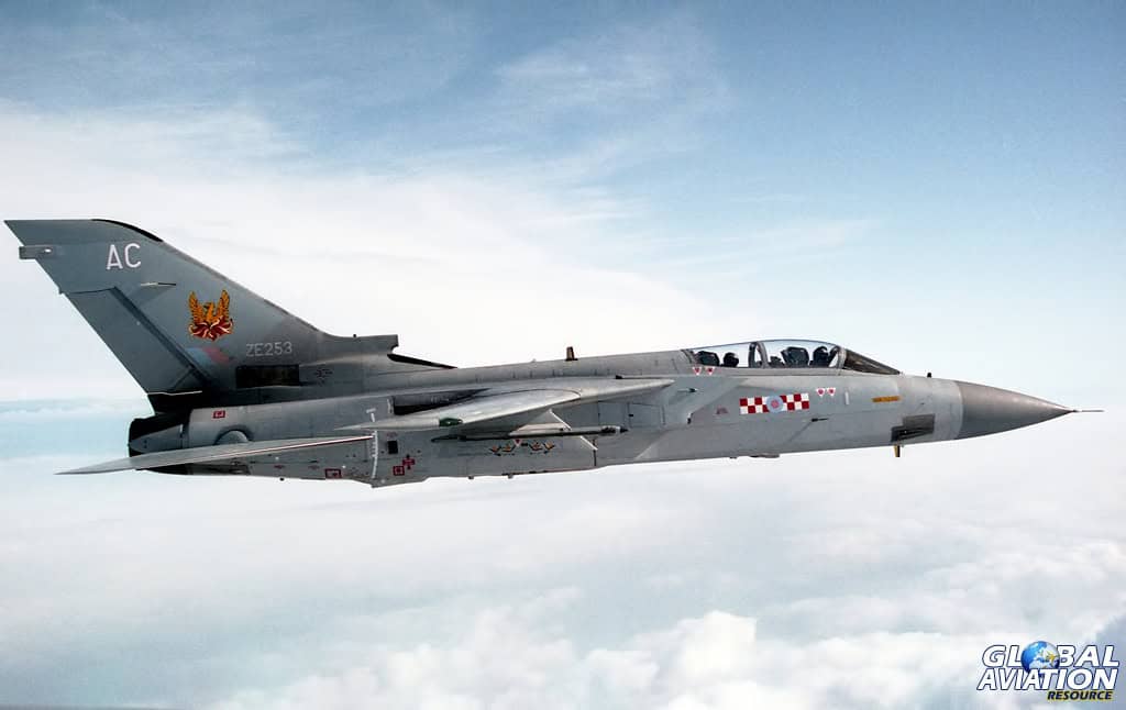 Panavia Tornado F.3 fighter-interceptor of the Royal Air Force of Great Britain. Photo credits: RAF